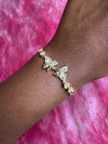 Gold Butterfly Bracelet