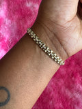 Gold Link Bracelet